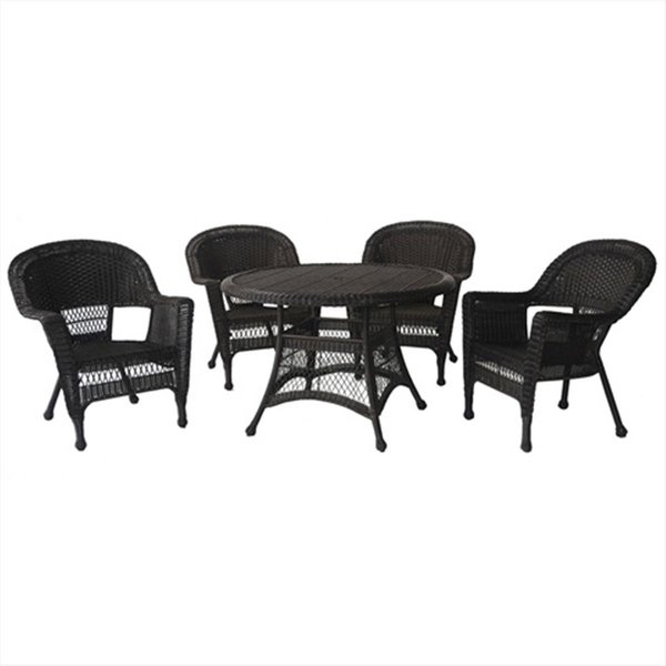 Propation 5 Piece Espresso Wicker Dining Set PR2593362